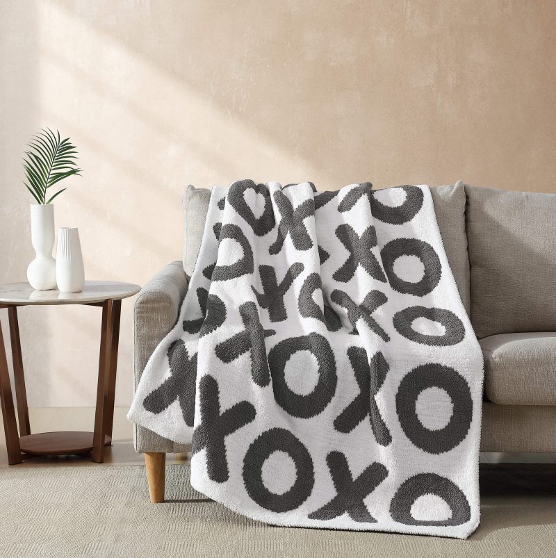 Sunday Citizen XOXO Throw Granite