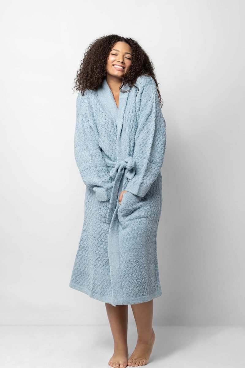 Sunday citizen Snug Waffle Robe Dew 3