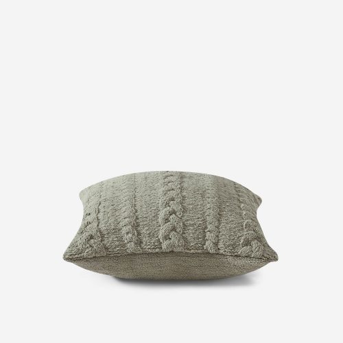 Sunday Citizen Braided Throw Pillow Boulder 4