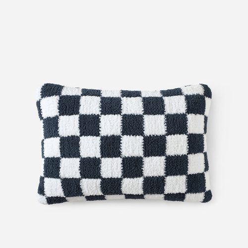 Sunday Citizen Checkerboard Snug Mini Pillow Midnight