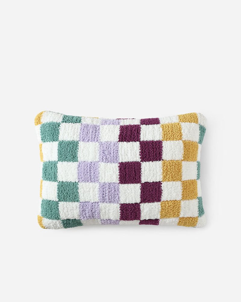 Sunday Citizen Checkerboard Snug Mini Pillow Multi