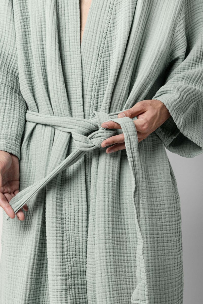 Sunday Citizen Muslin Cotton Kimono Jade 10