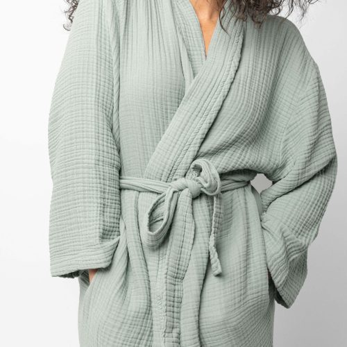 Sunday Citizen Muslin Cotton Kimono Jade 4