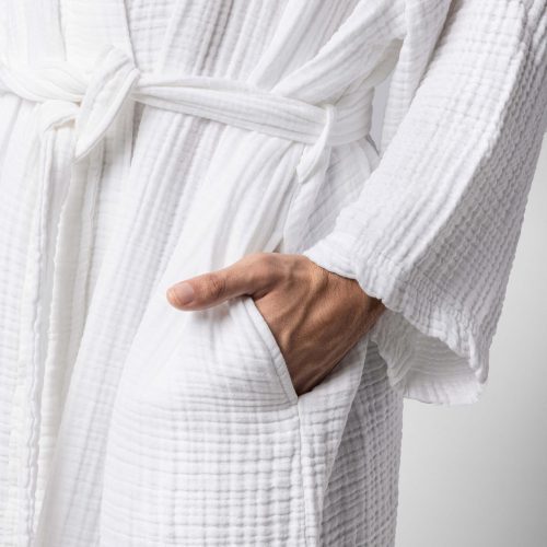 Sunday Citizen Muslin Cotton Kimono White 13