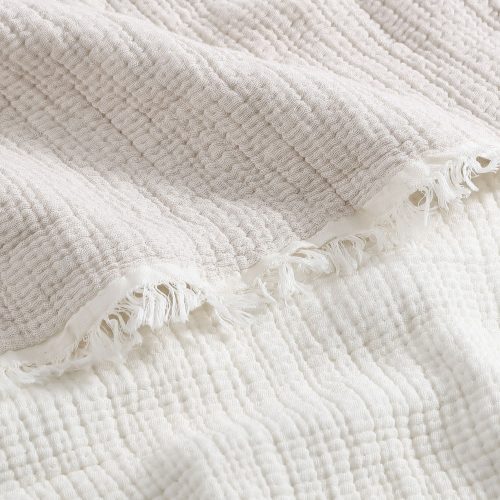 Sunday Citizen Muslin Cotton Quilt Latte 2