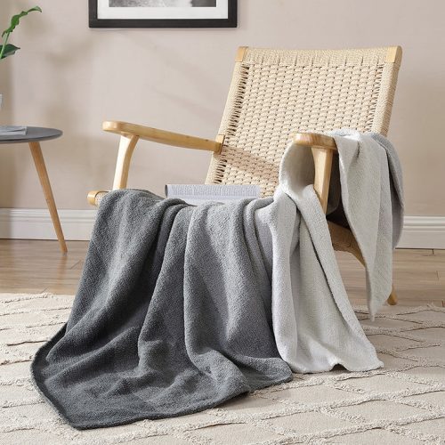 Sunday Citizen Ombre Throw Granite