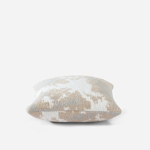 Sunday Citizen Pixel Throw Pillow Tan Camo 1