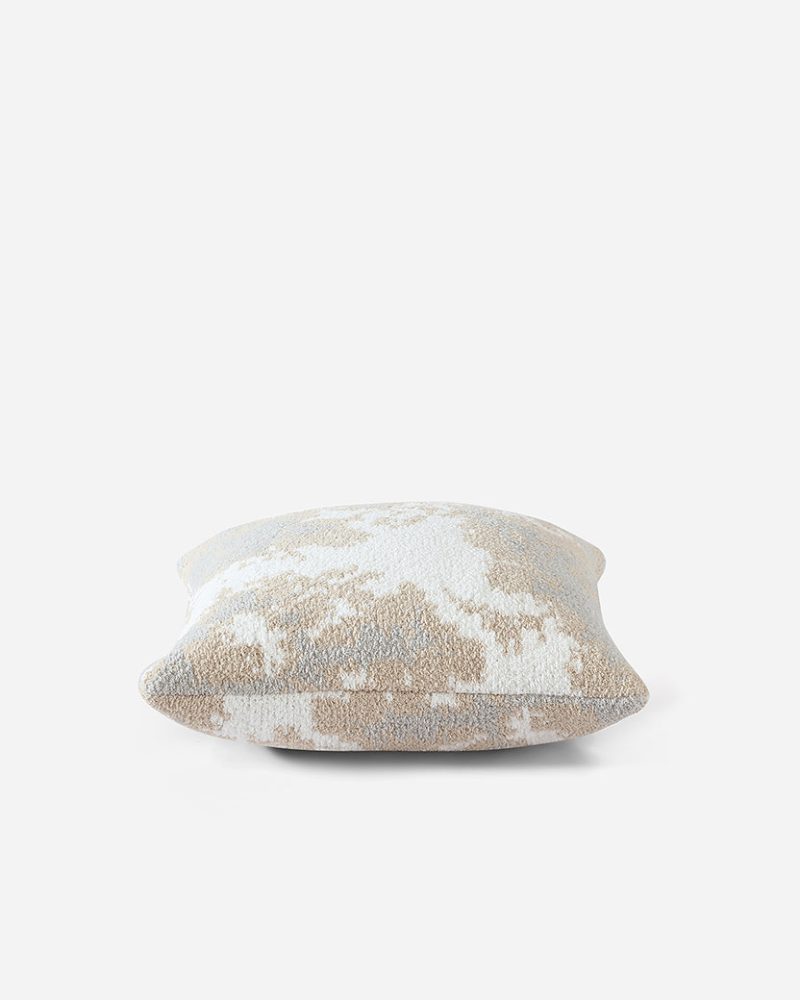 Sunday Citizen Pixel Throw Pillow Tan Camo 1