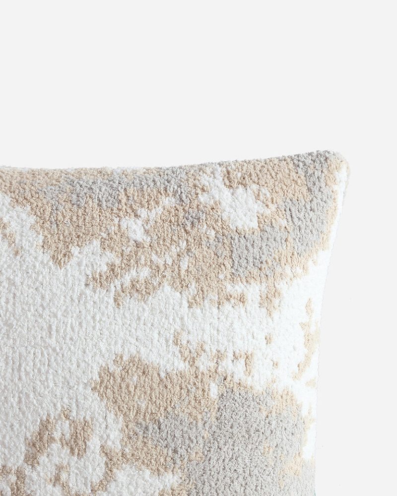 Sunday Citizen Pixel Throw Pillow Tan Camo 2