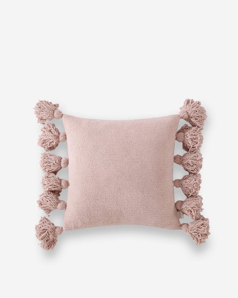 Sunday Citizen Pom Pom Pillow Rusty Rose