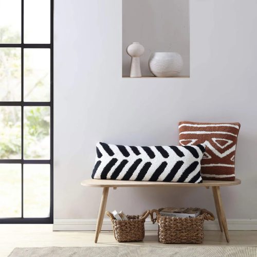 Tulum Lumbar Pillow Black 5