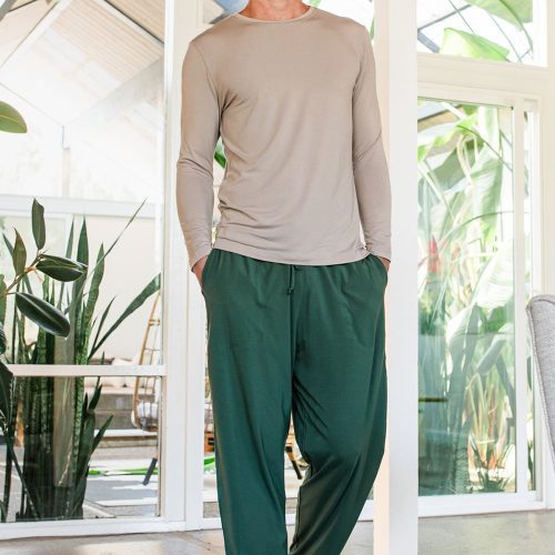 YALA Hayden ButterSoft Lounge Pant Evergreen