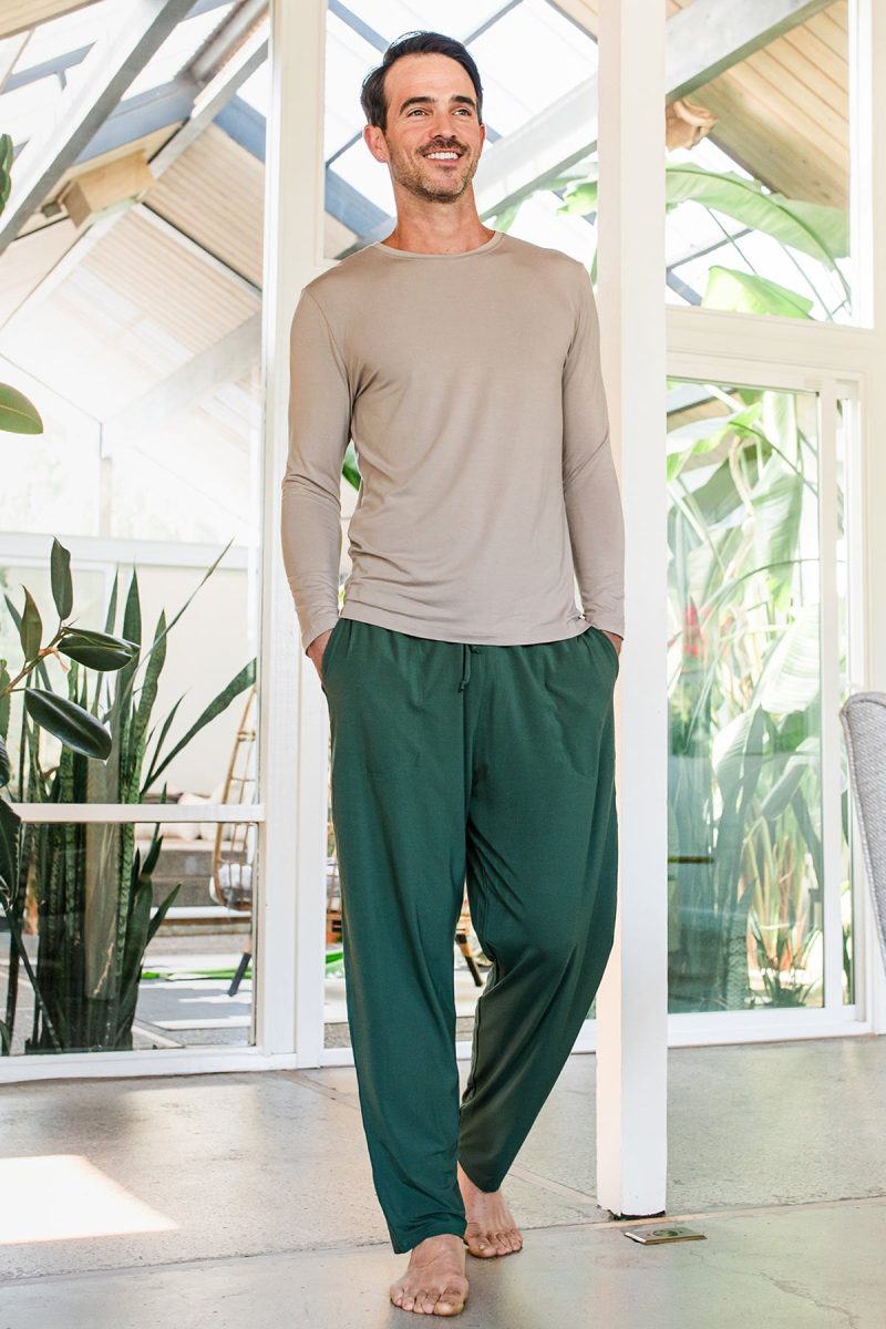 YALA Hayden ButterSoft Lounge Pant Evergreen