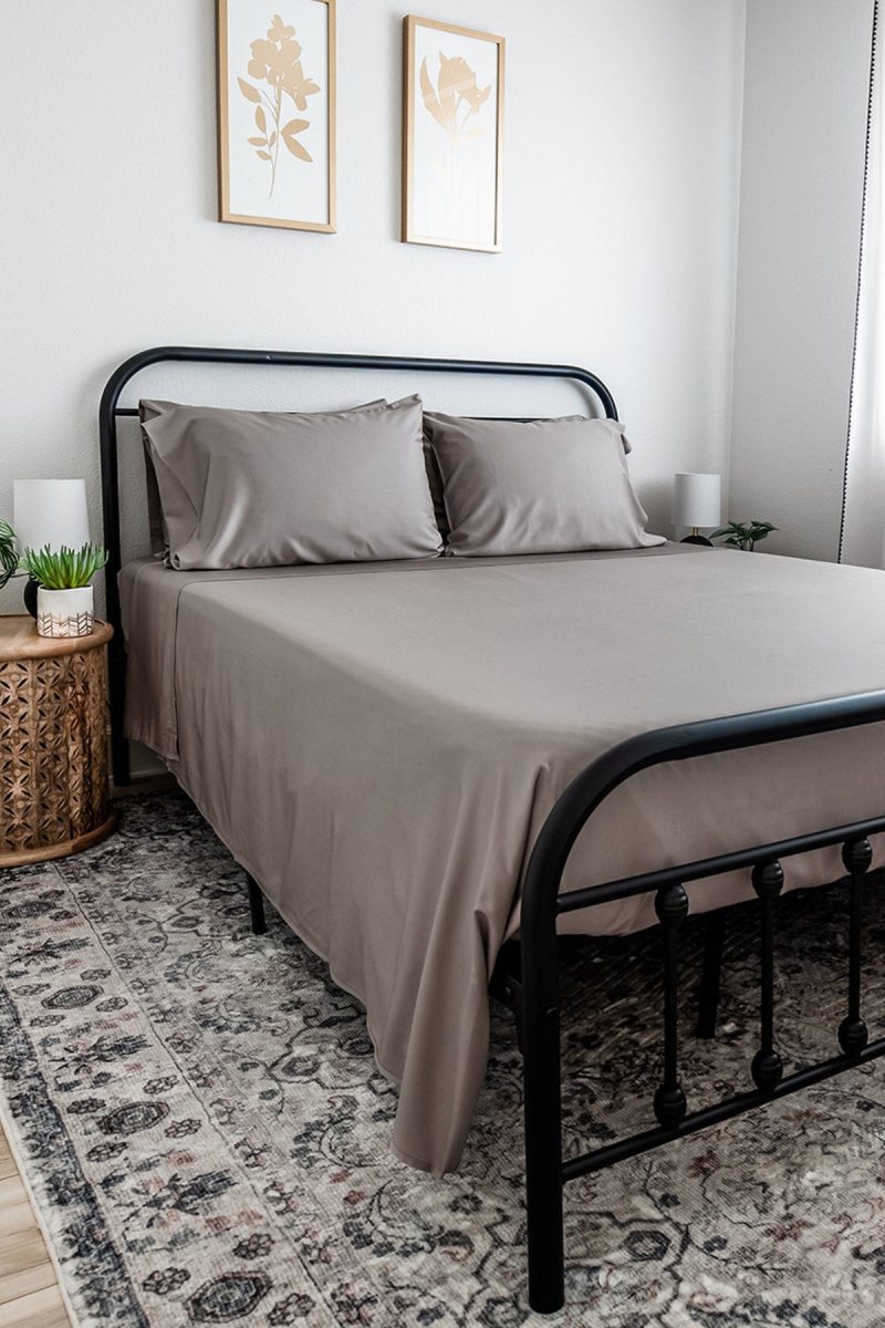 YALA TWILL BAMBOO SHEET SET DRIFTWOOD