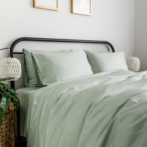 YALA Twill Bamboo Comforter Cover Jade