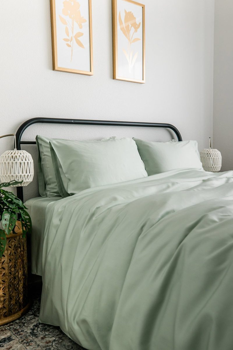 YALA Twill Bamboo Comforter Cover Jade