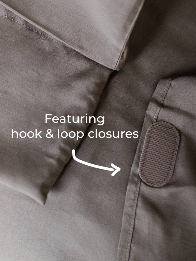 Yala Dreamsack hook and loop closure