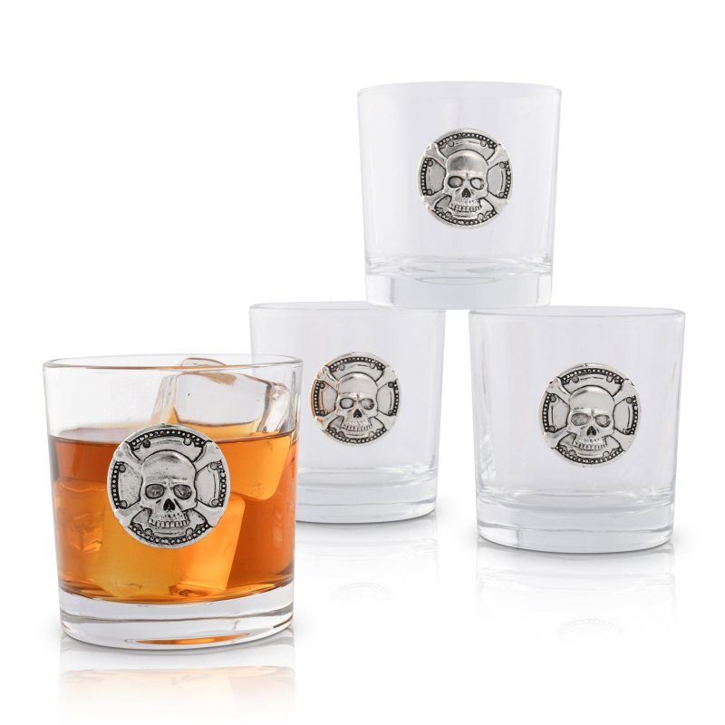 arthur court holidays skull bar glasses set of 4 401x23 32956007252083