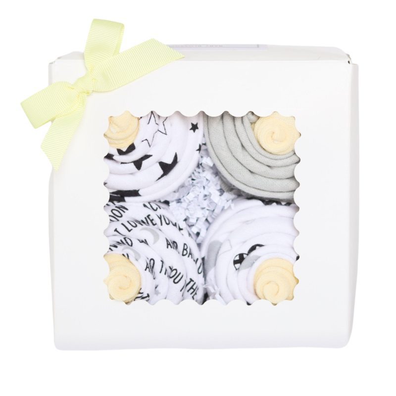 baby neutral cupcake set moon 435144