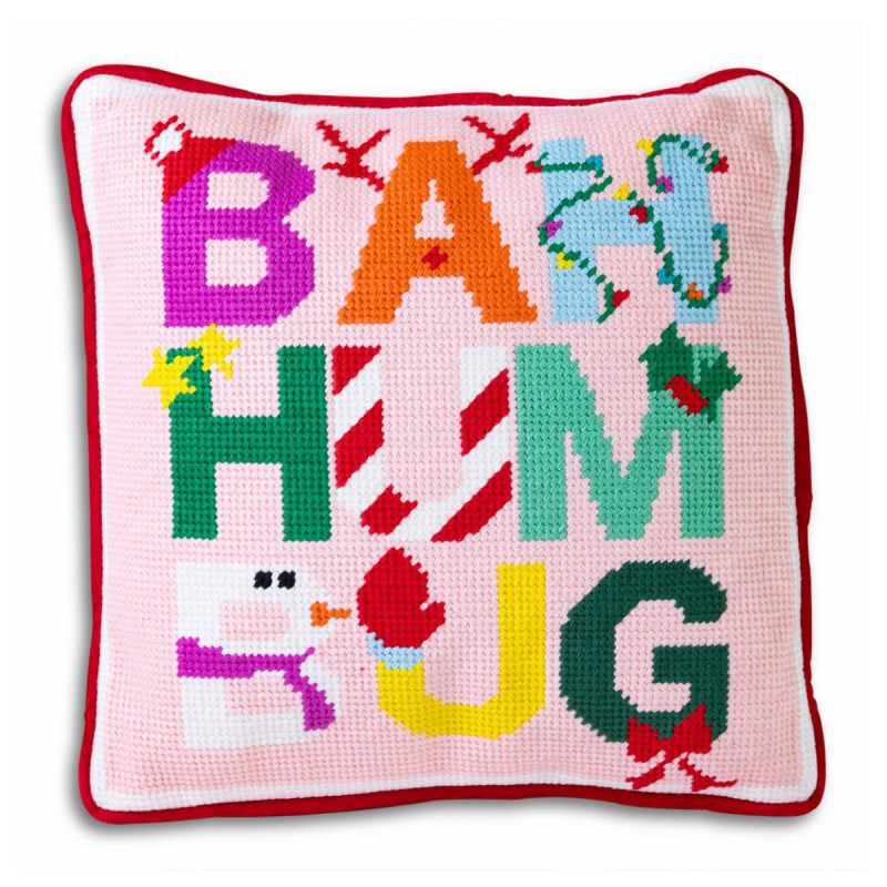 bah humbug pillow front