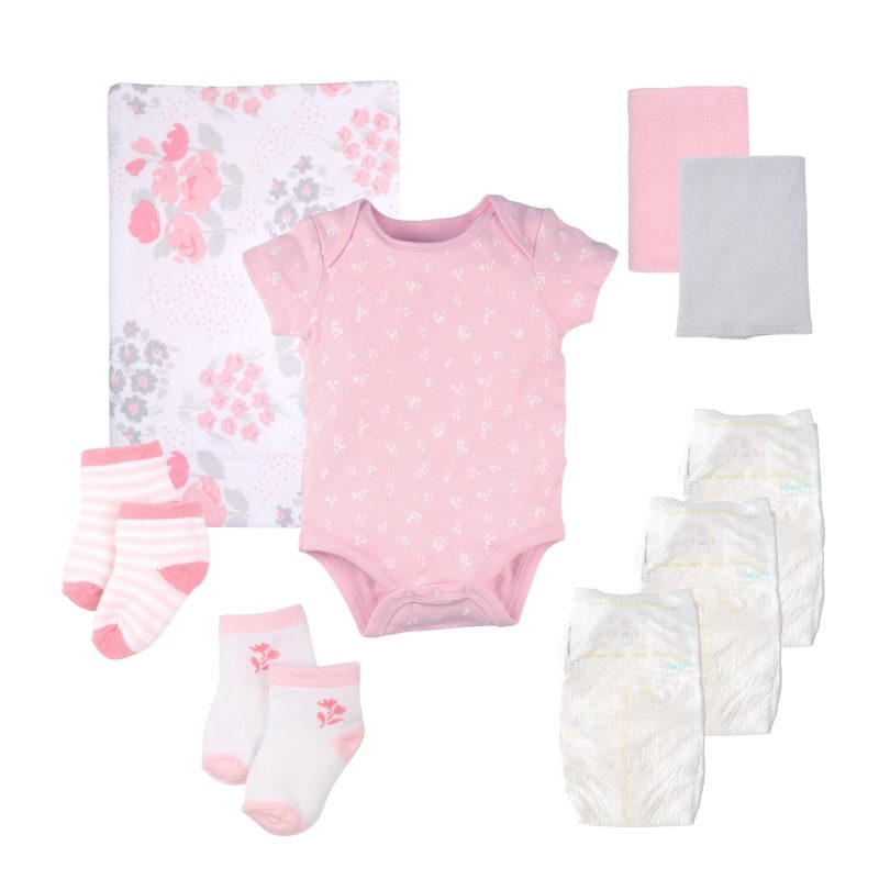 bbco floral baby gift set 929719