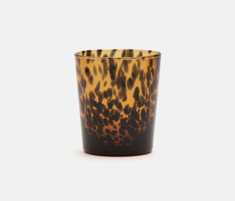 blue pheasant andrew tortoise shell tumbler glass 3