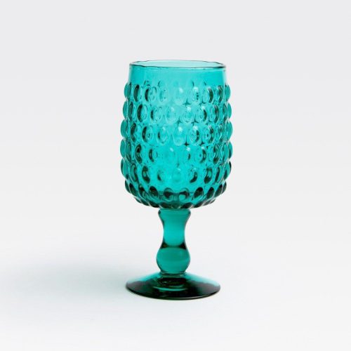 Blue Pheasant Claire Teal Glassware - Lavender Fields