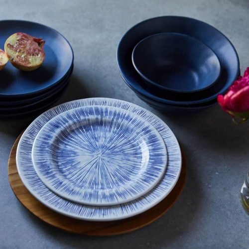 blue pheasant nolan navycream dinnerware 2