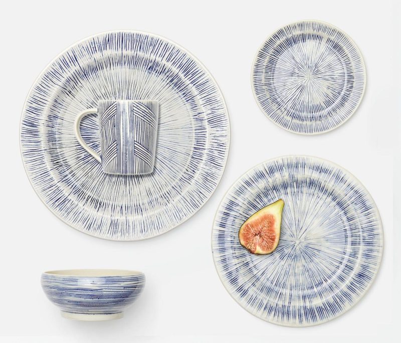 blue pheasant nolan navycream dinnerware 4