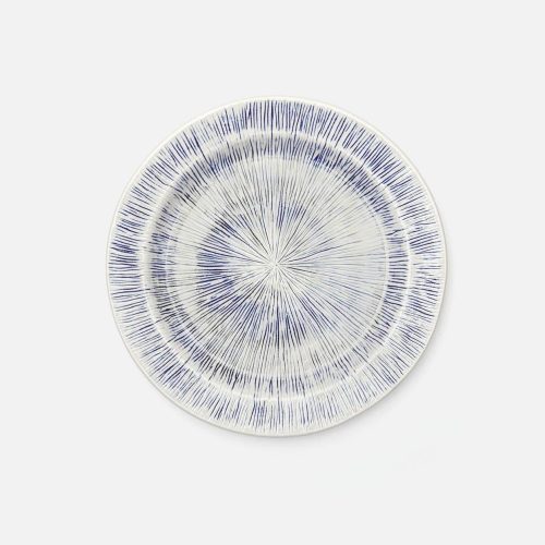 Blue Pheasant Nolan Navy/Cream Dinnerware - Lavender Fields