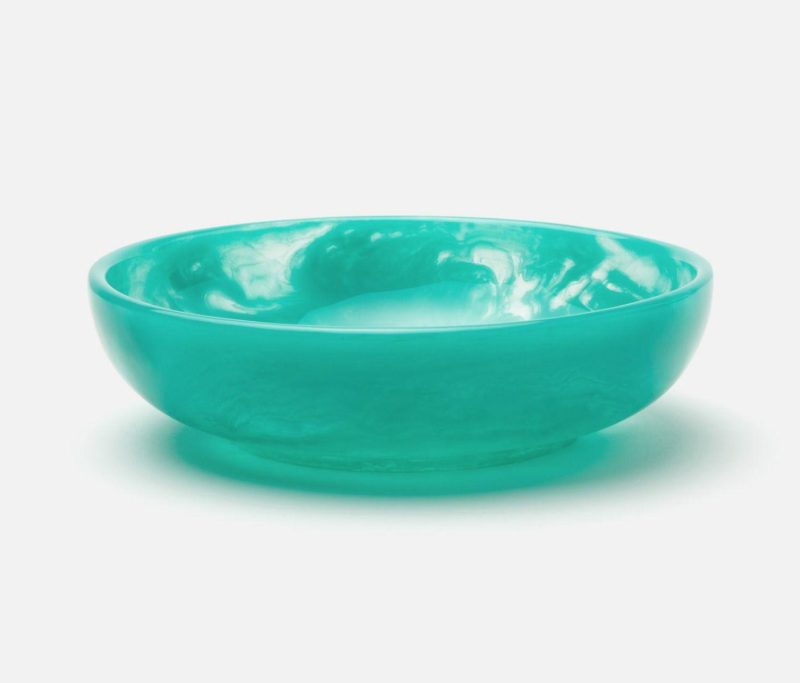 blue pheasant sawyer turquoise serving bowl 2