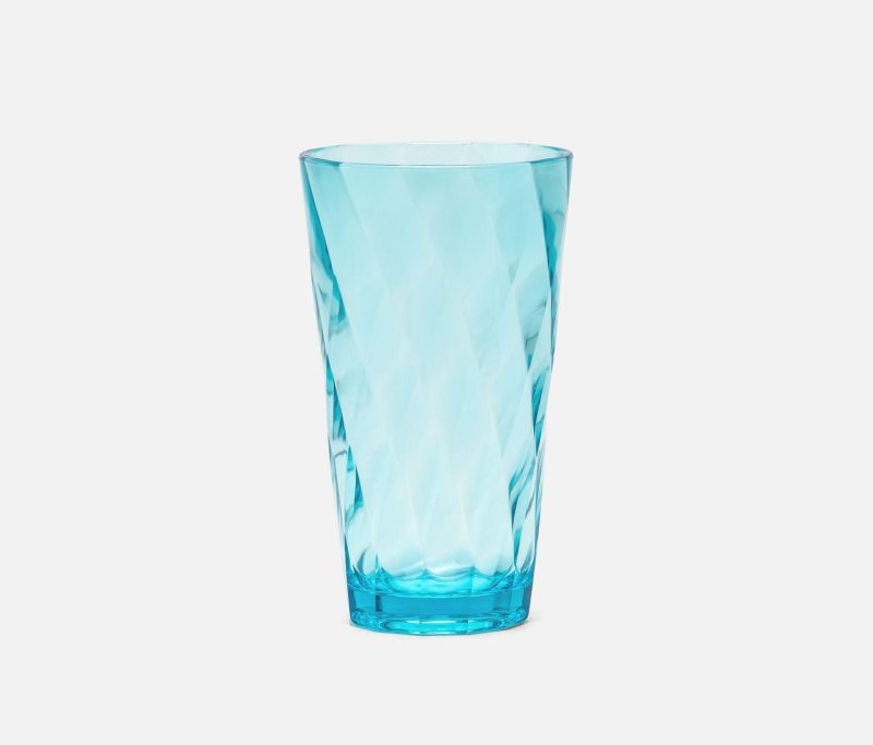 Blue Pheasant Beverly Island Blue Glassware