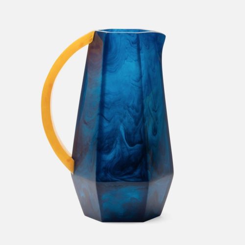 Blue Pheasant Megan Cobalt/Marigold Pitcher