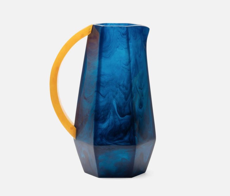 Blue Pheasant Megan Cobalt/Marigold Pitcher