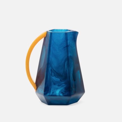 Blue Pheasant Megan Cobalt/Marigold Pitcher