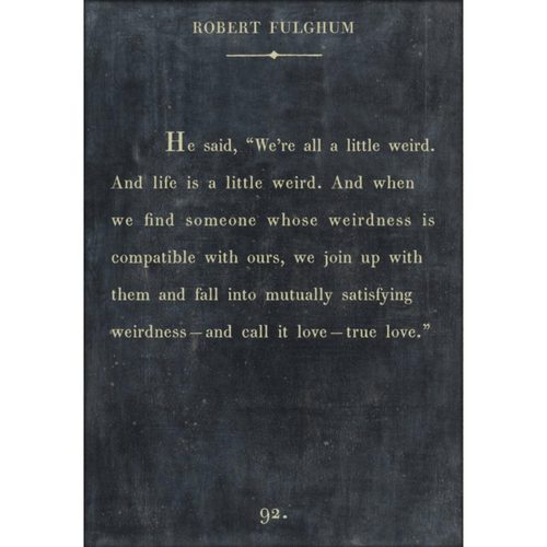 Sugarboo Designs Robert Fulghum Book Collection Sign (Gallery Wrap)