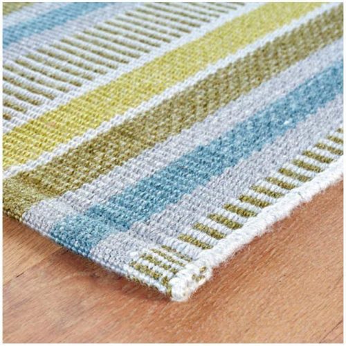 Dash & Albert Always Greener Blue/Green Indoor/Outdoor Rug - Lavender & Company