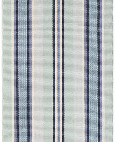 dash and albert barbados stripe woven cotton rug 3