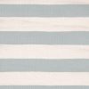 Dash & Albert Catamaran Stripe Light Blue/Ivory Indoor/Outdoor Rug