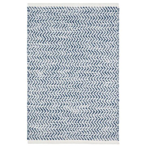 Dash & Albert Coastal Blue Indoor/Outdoor Rug - Lavender Fields