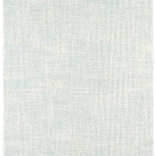 dash and albert crosshatch sky micro hooked wool rug 3