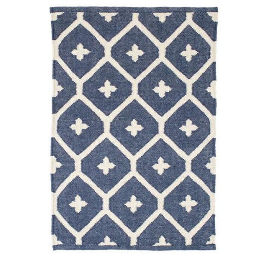 dash and albert elizabeth navy indooroutdoor rug 2