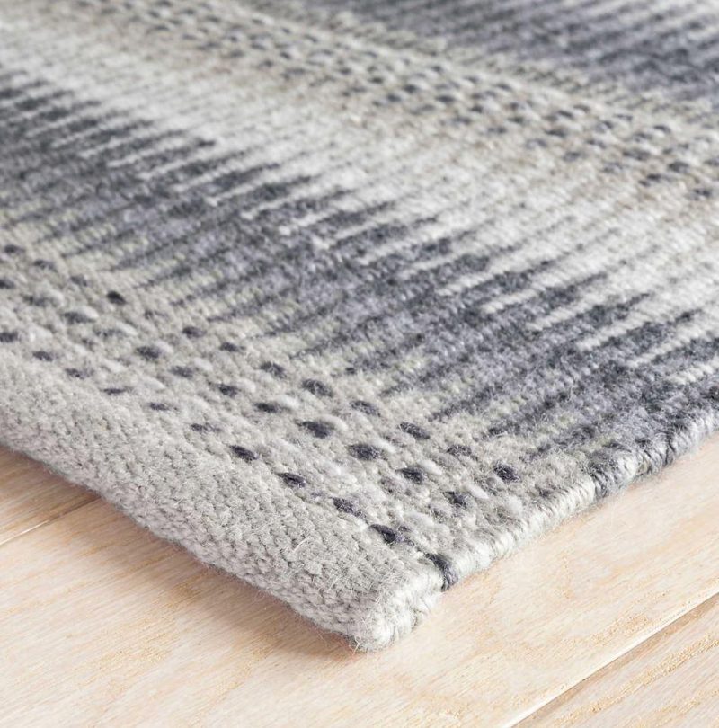 Dash & Albert Folly Grey Indoor/Outdoor Rug - Lavender & Company