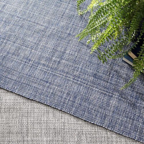 Dash & Albert Fusion Blue Indoor/Outdoor Rug - Lavender Fields