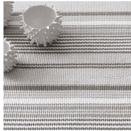 dash and albert gradation ticking indooroutdoor rug 1