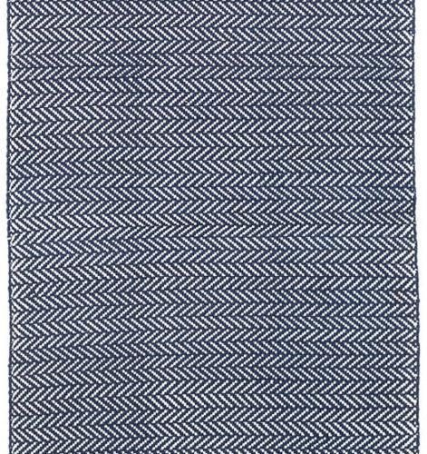 dash and albert herringbone indigo indooroutdoor rug 2