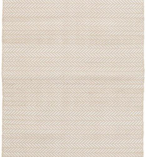 dash and albert herringbone linenwhite indooroutdoor rug 3