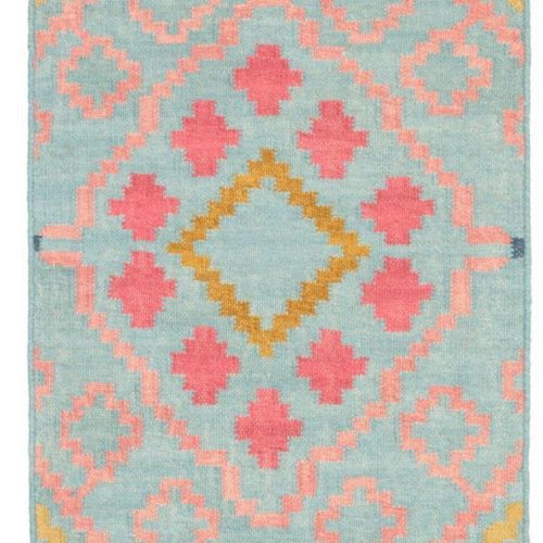 Dash & Albert Jelly Roll Multi Woven Wool Rug - Lavender & Company