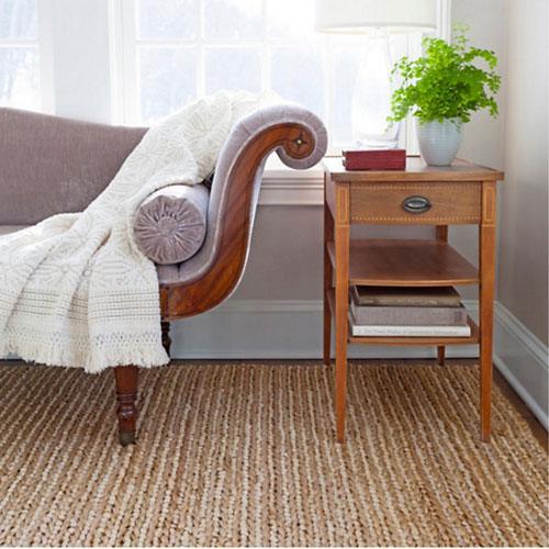 Dash & Albert Jute Woven Bleached Oak Rug