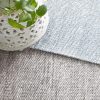 Dash & Albert Loggia Sky Woven Wool Rug - Lavender Fields